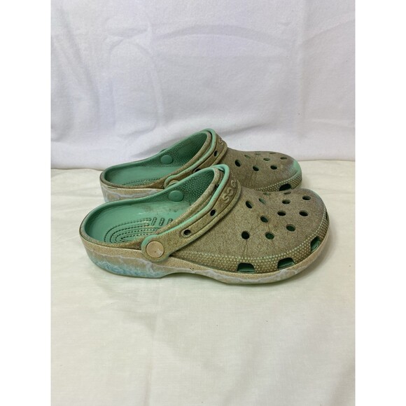 Crocs Margaritaville Clogs Womens 7 Mens 5 Sand Beach Design Jimmy Buffett - Picture 2 of 6